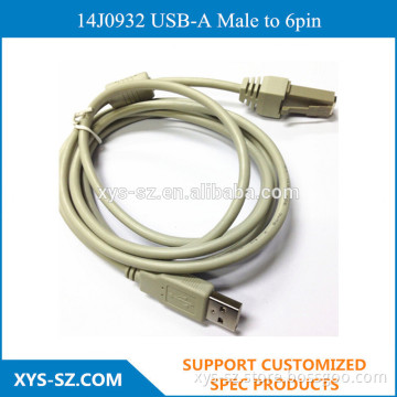 14J0932 USB-A Male to 6pin